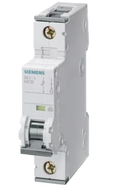 Siemens 5SY6150-6 — 1-Pole MCB (DIN Rail) (image 3)