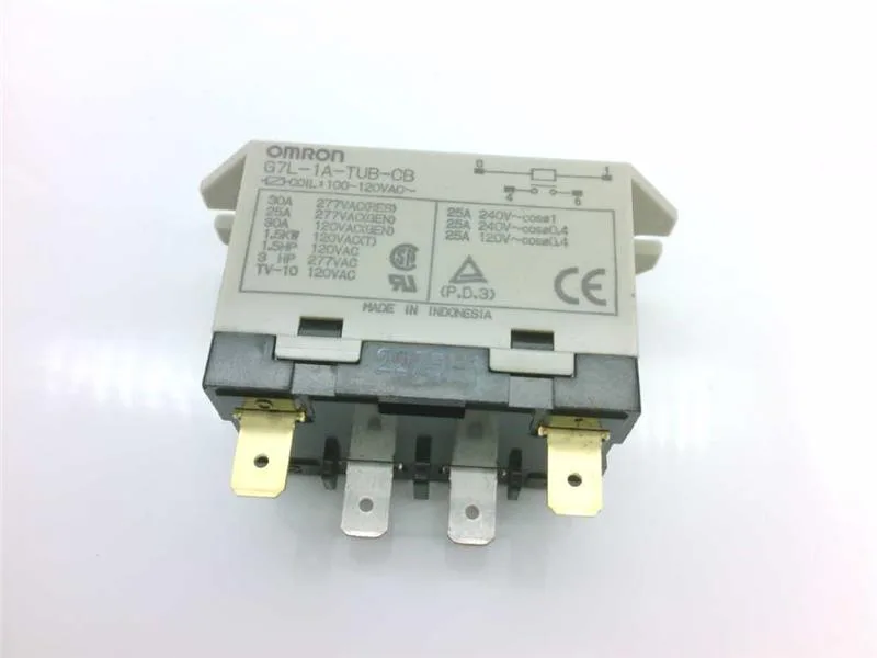 Omron G7L-1A-TUB-CB-AC100/120 — General Purpose Relays (image 3)
