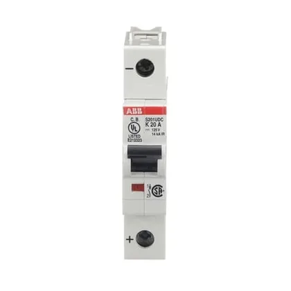 ABB S201UDC-K20 — 1-Pole MCB (DIN Rail) (image 5)