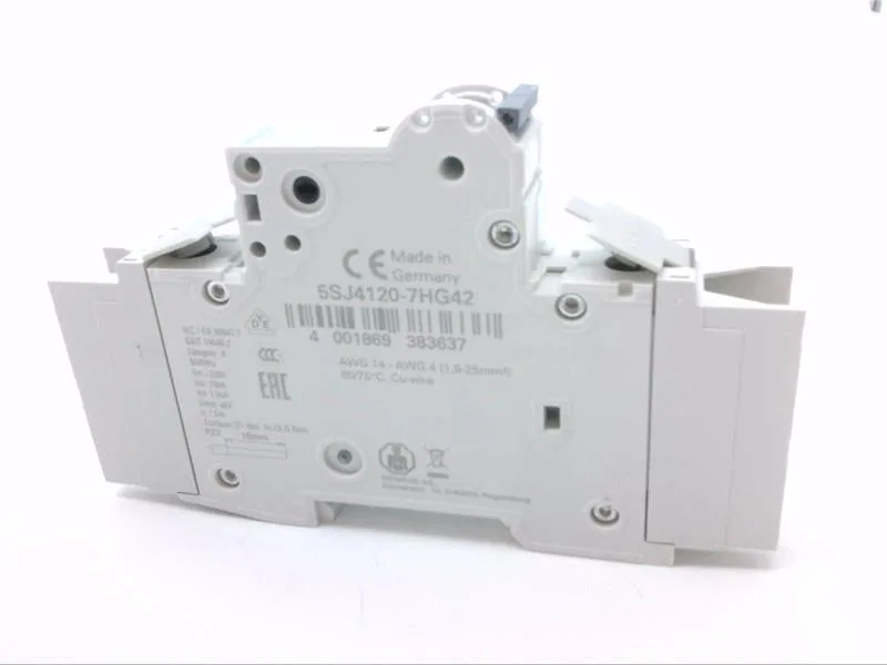 Siemens 5SJ4120-7HG42 — 1-Pole MCB (DIN Rail) (image 4)