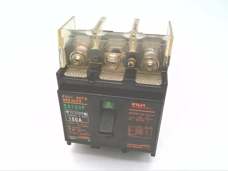 Fuji Electric EA103F/100 — Molded Case Circuit Breakers (MCCB) (image 2)