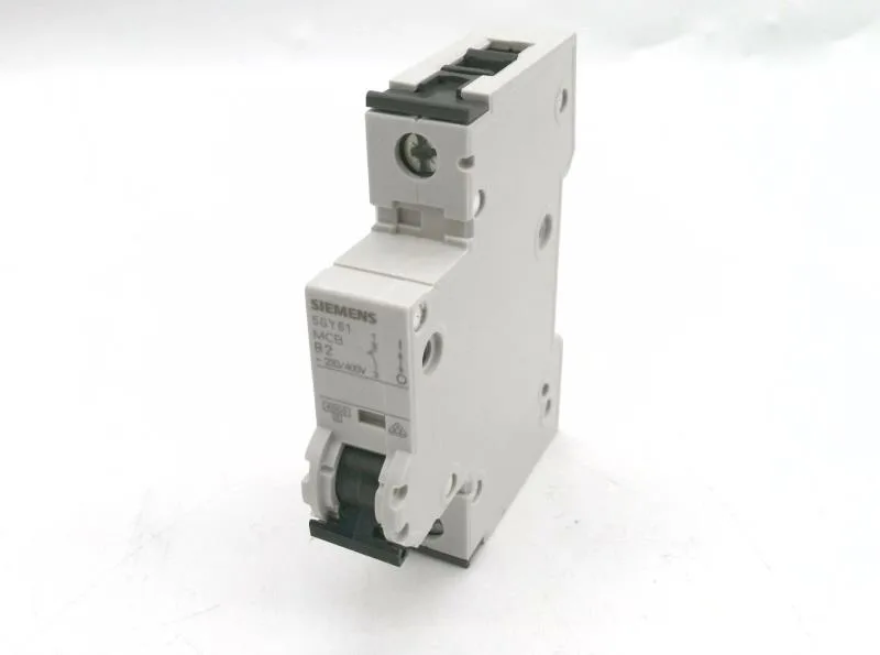 Siemens 5SY6102-6 — 1-Pole MCB (DIN Rail) (image 2)