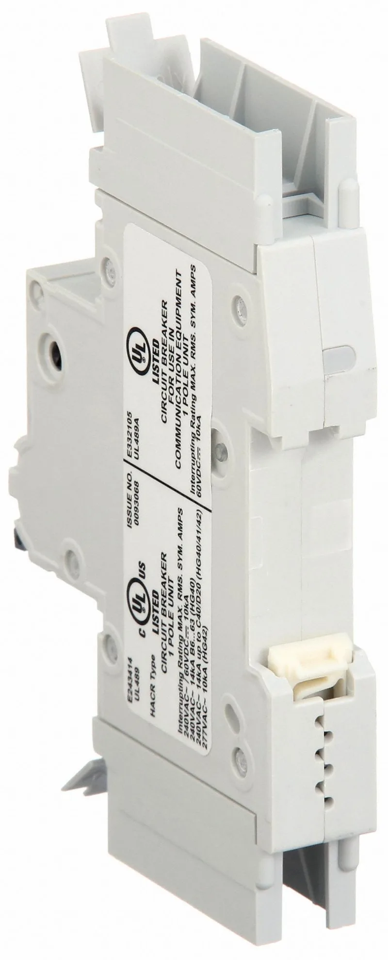Siemens 5SJ4118-7HG42 — 1-Pole MCB (DIN Rail) (image 4)