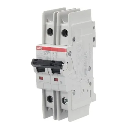 ABB SU202M-Z5 — 2-Pole MCB (DIN Rail) (image 3)