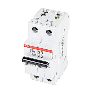ABB S202-K30 — 2-Pole MCB (DIN Rail)