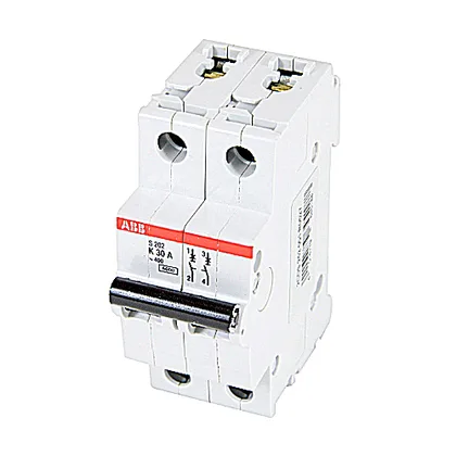ABB S202-K30 — 2-Pole MCB (DIN Rail)