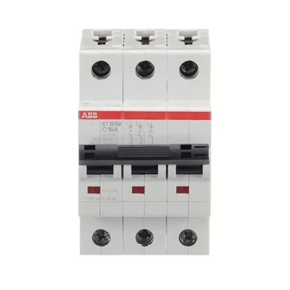 ABB ST203M-C16 — 3-Pole MCB (DIN Rail) (image 2)