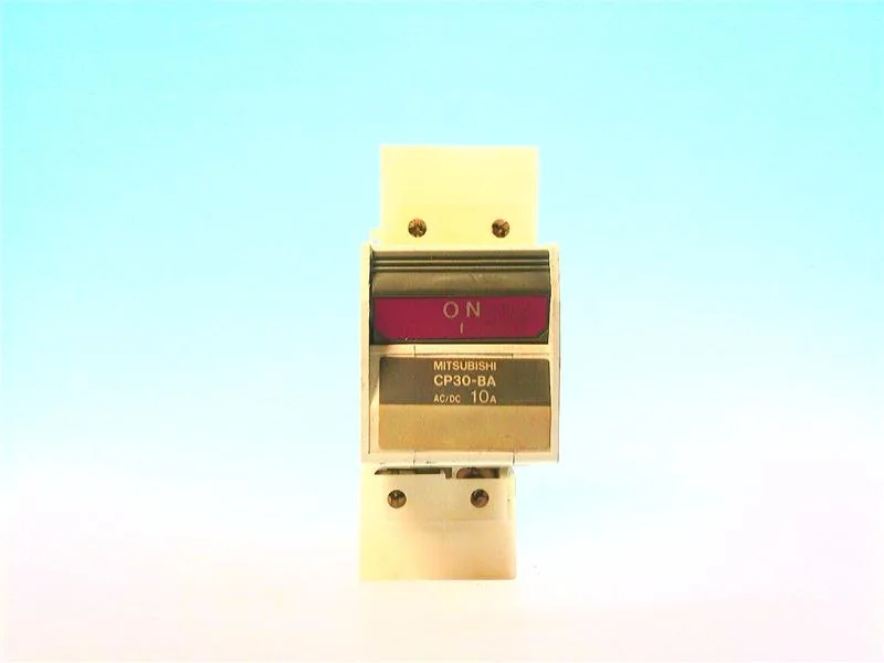 Mitsubishi Electric CP30-BA-2P-10A — 2-Pole MCB (DIN Rail)