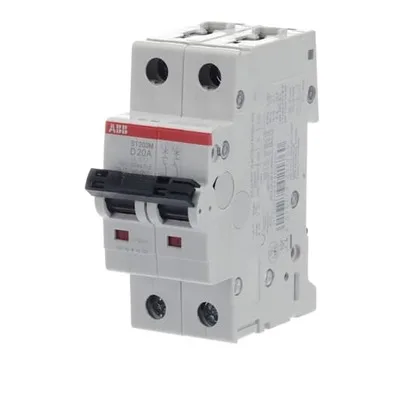 ABB ST202M-D20 — 2-Pole MCB (DIN Rail) (image 3)