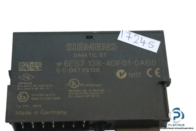 Siemens 6ES7138-4DF01-0AB0 — PLC I/O & Expansion Modules (image 5)