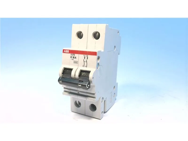 ABB S272-K16 — 2-Pole MCB (DIN Rail)