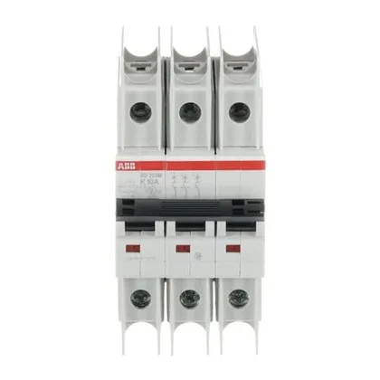 ABB SU203M-K10 — 3-Pole MCB (DIN Rail) (image 3)