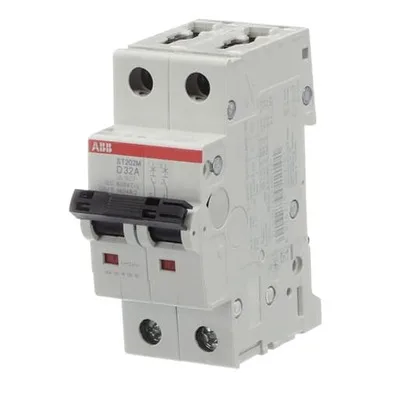 ABB ST202M-D32 — 2-Pole MCB (DIN Rail) (image 2)