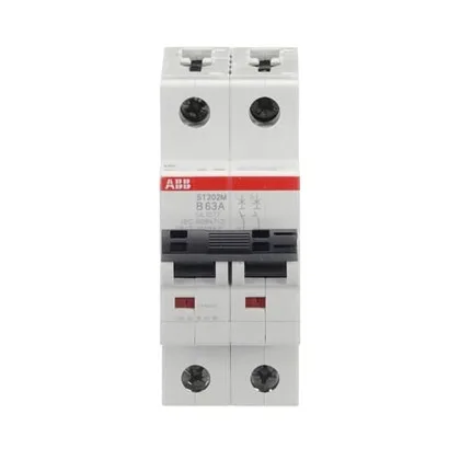 ABB ST202M-B63 — 2-Pole MCB (DIN Rail) (image 2)