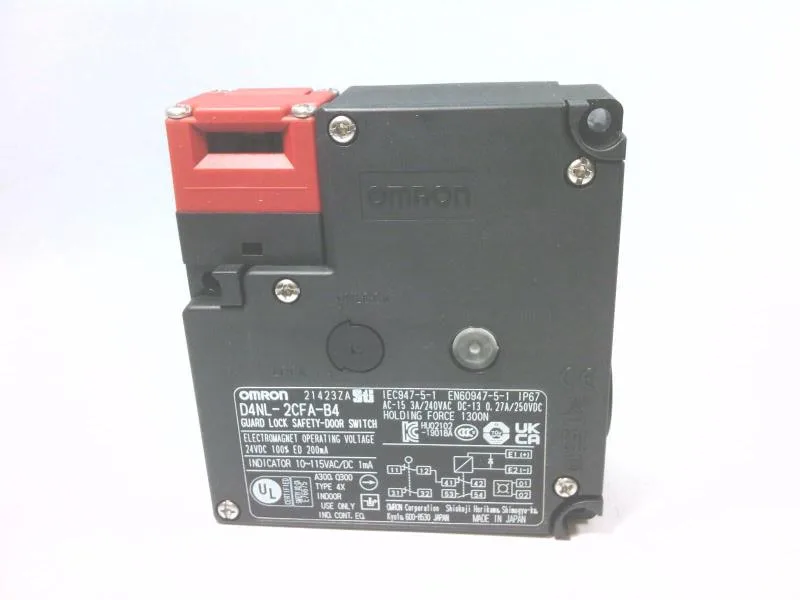 Omron D4NL-2CFA-B4 — Limit Switches