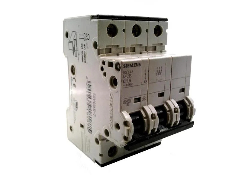 Siemens 5SY4315-7 — 3-Pole MCB (DIN Rail)