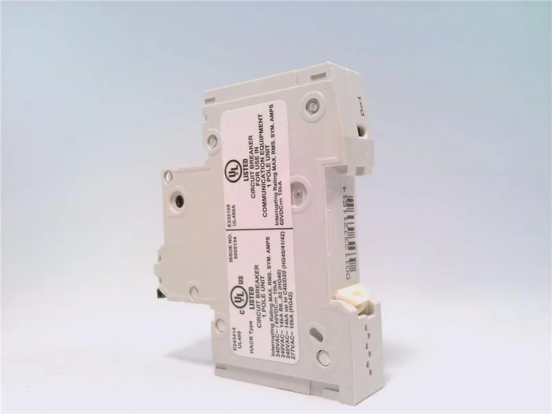 Siemens 5SJ4101-8HG40 — 1-Pole MCB (DIN Rail) (image 4)