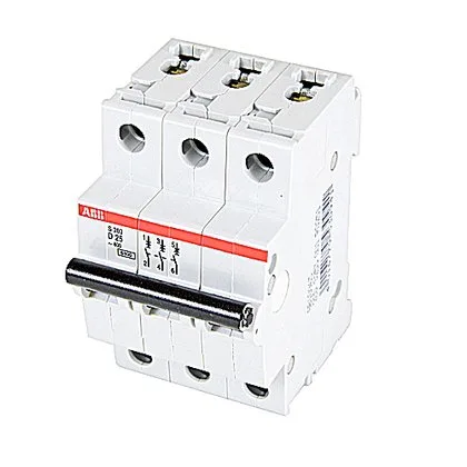 ABB S203-D25 — 3-Pole MCB (DIN Rail) (image 4)