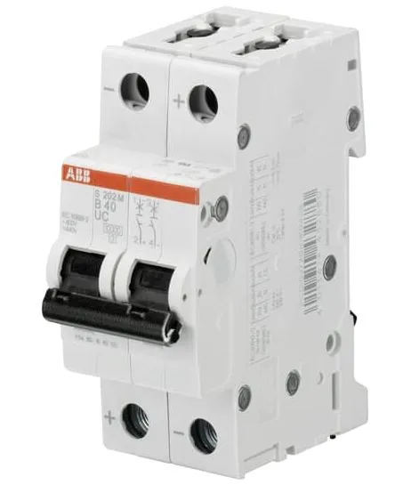 ABB S202M-C10UC — 2-Pole MCB (DIN Rail) (image 2)