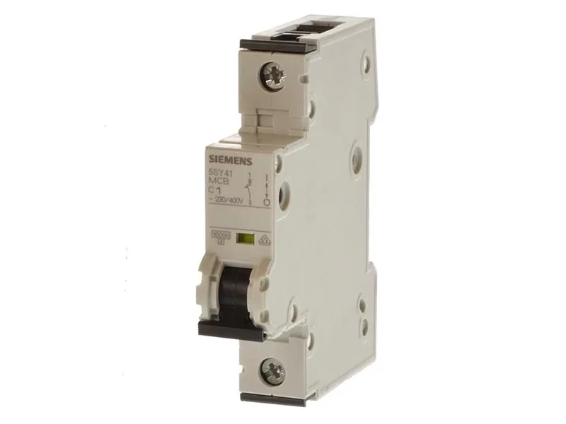 Siemens 5SY4101-7 — 1-Pole MCB (DIN Rail) (image 3)