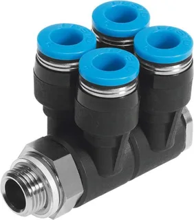 Festo QSLV4-G1/8-6
