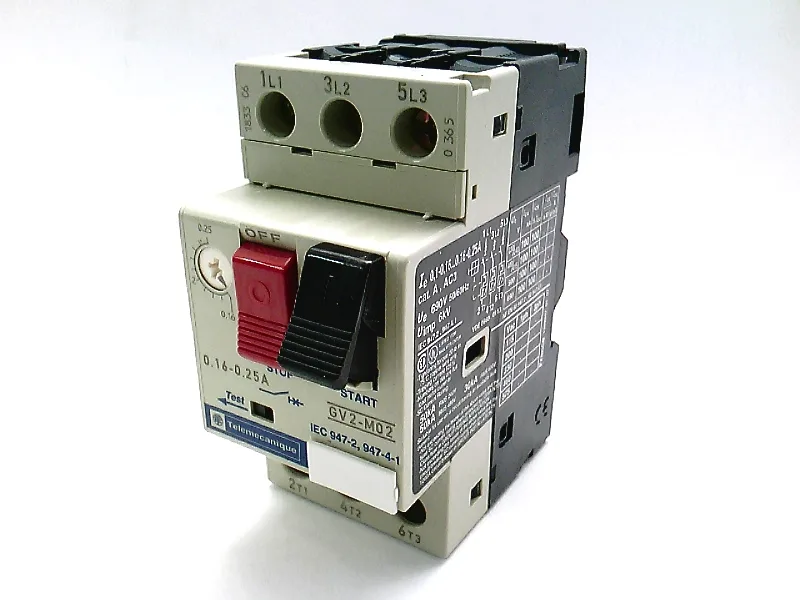 Schneider Electric GV2-M02 — Molded Case Circuit Breakers (MCCB)