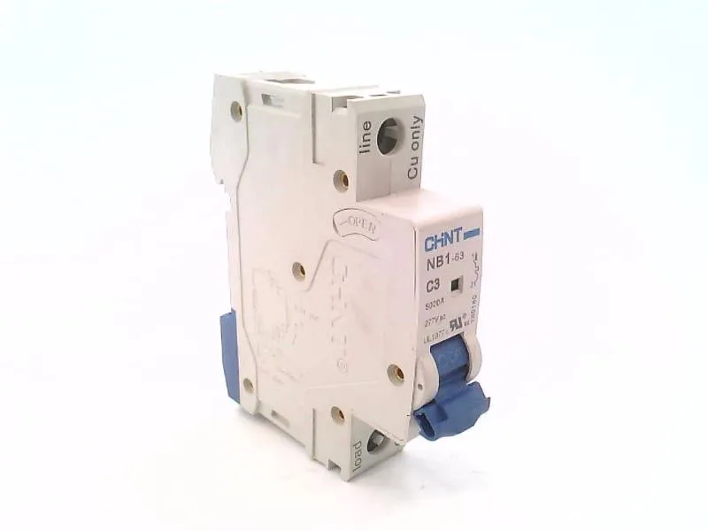 Chint NB1-63C1P03 — Miniature Circuit Breakers (MCB) (image 2)