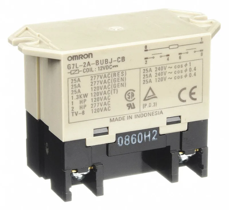 Omron G7L-2A-BUBJ-CB-DC12 — General Purpose Relays (image 2)