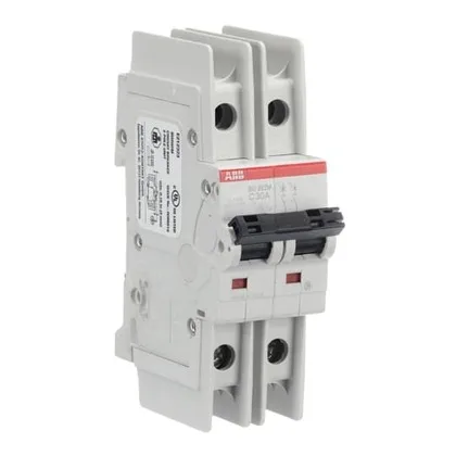 ABB SU202M-C30 — 2-Pole MCB (DIN Rail) (image 3)