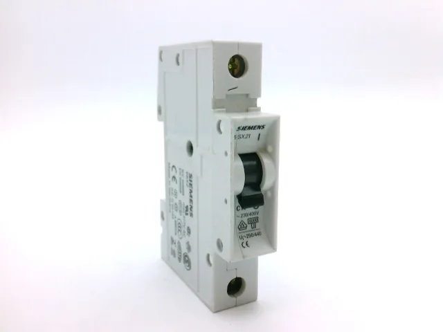 Siemens 5SX2116-7 — 1-Pole MCB (DIN Rail) (image 2)