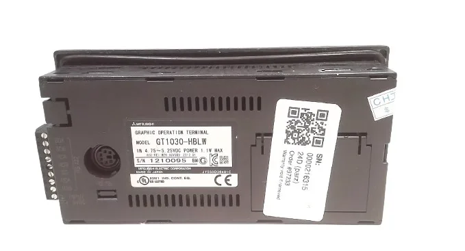 Mitsubishi Electric GT1030-HBLW — HMI Operator Interfaces (image 3)