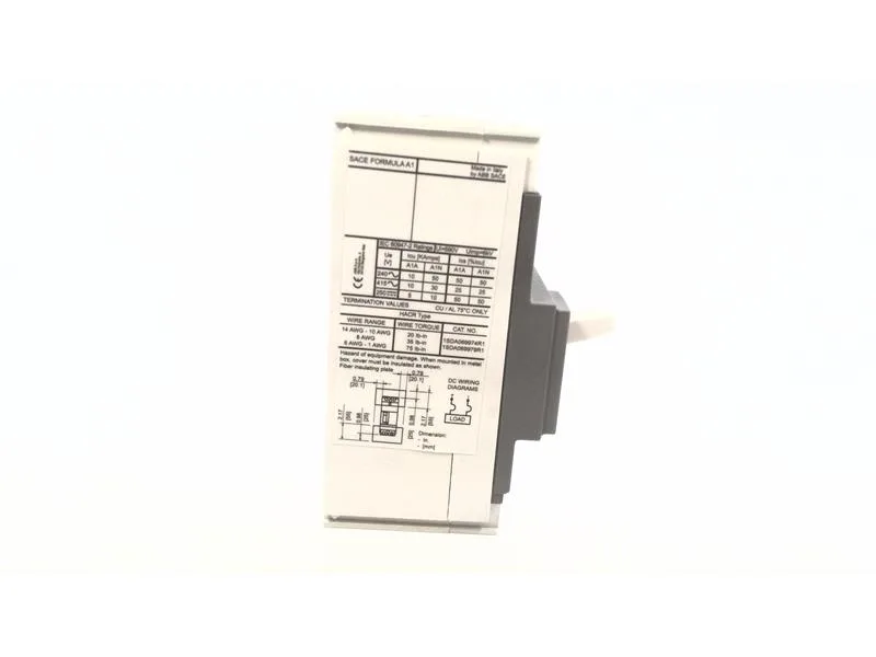 ABB 1SDA069730R1 — Molded Case Circuit Breakers (MCCB) (image 3)