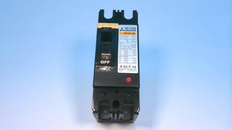 Mitsubishi Electric NF30-SB-2P-3A — Molded Case Circuit Breakers (MCCB) (image 3)