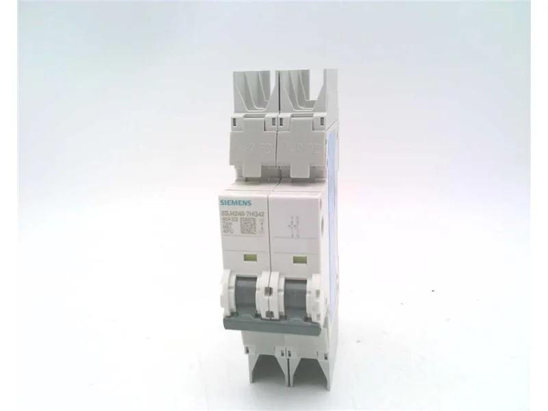 Siemens 5SJ4240-7HG42 — 2-Pole MCB (DIN Rail) (image 3)