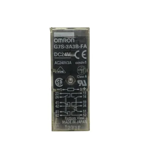 Omron G7S-3A3B-FA DC24V — Safety Relays