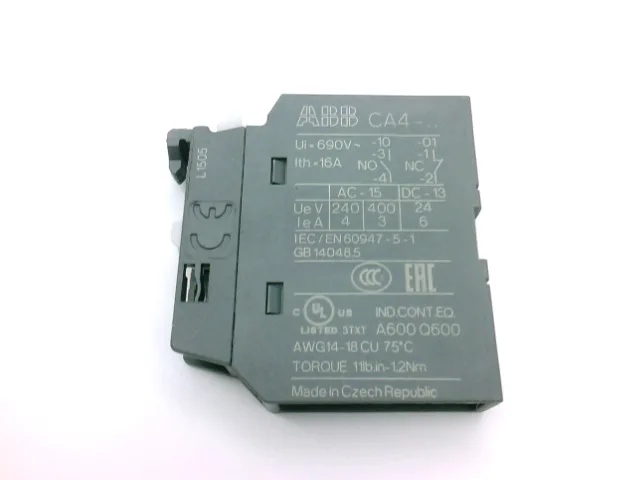 ABB CA4-01 — Auxiliary Contacts (image 2)