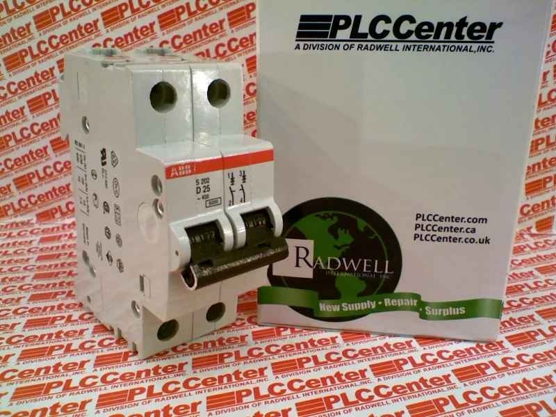 ABB S202-D25 — 2-Pole MCB (DIN Rail) (image 2)