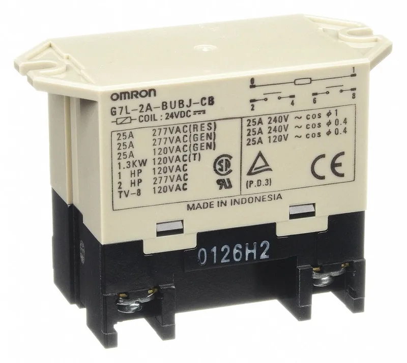 Omron G7L-2A-BUBJ-CB-DC24 — General Purpose Relays (image 2)