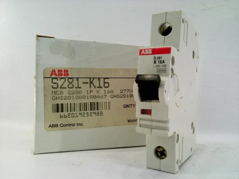 ABB S281-K16 — Miniature Circuit Breakers (MCB) (image 3)