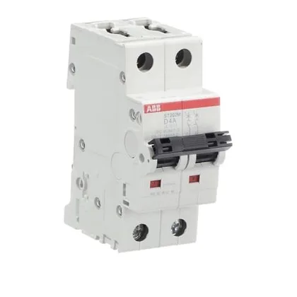 ABB ST202M-D4 — 2-Pole MCB (DIN Rail) (image 3)