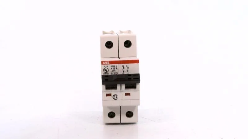 ABB S202U-K15 — 2-Pole MCB (DIN Rail) (image 2)