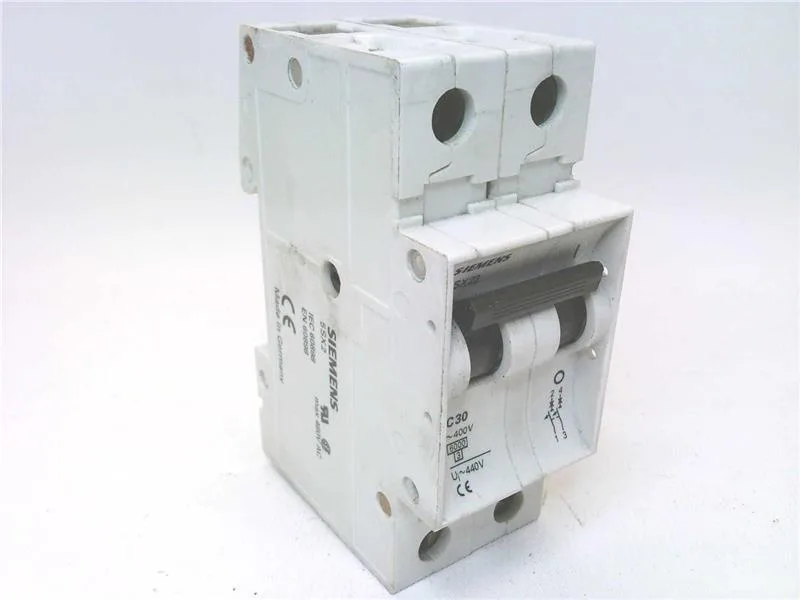 Siemens 5SX2230-7 — 2-Pole MCB (DIN Rail) (image 4)