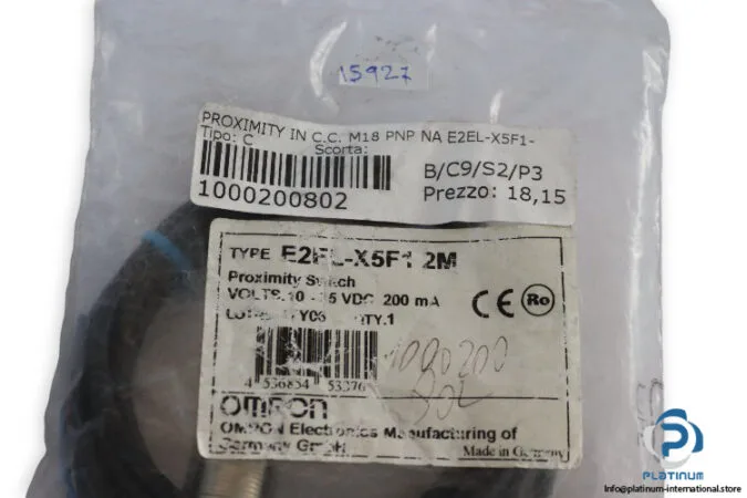 Omron E2ELX5F12M — Proximity Sensors (image 3)