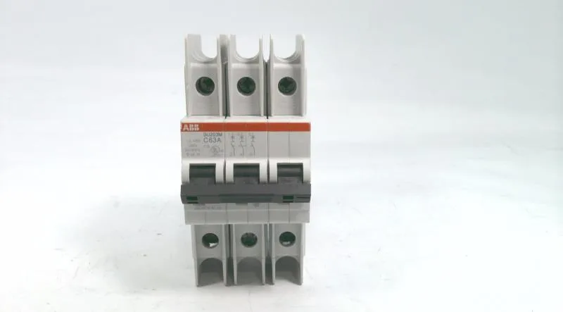 ABB SU203M-C63 — 3-Pole MCB (DIN Rail) (image 4)