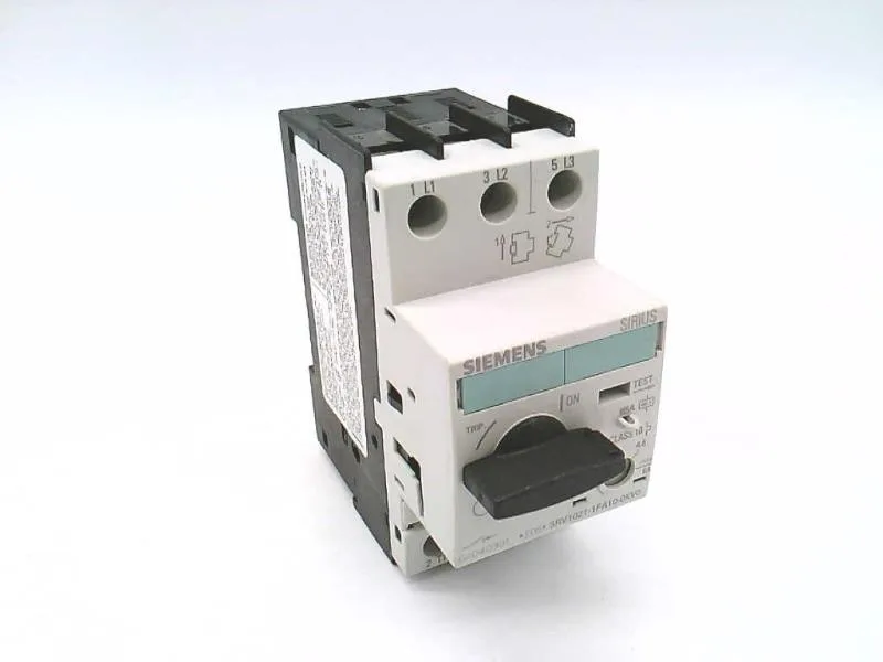 Siemens 3RV1021-1FA10-0KV0 — Motor Protection Circuit Breakers (MPCB)