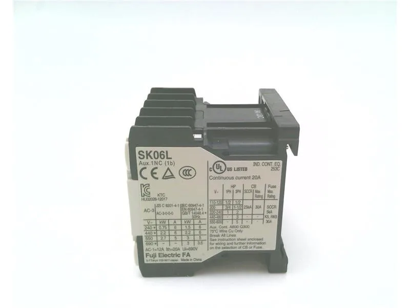 Fuji Electric SK06L-E01 — Contactors (image 3)