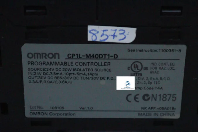 Omron CP1L-M40DT1-D — PLCs (Programmable Logic Controllers) (image 5)