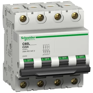 Schneider Electric 25454 — 2-Pole MCB (DIN Rail)