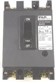 Fuji Electric SA33-3P10A — Molded Case Circuit Breakers (MCCB)