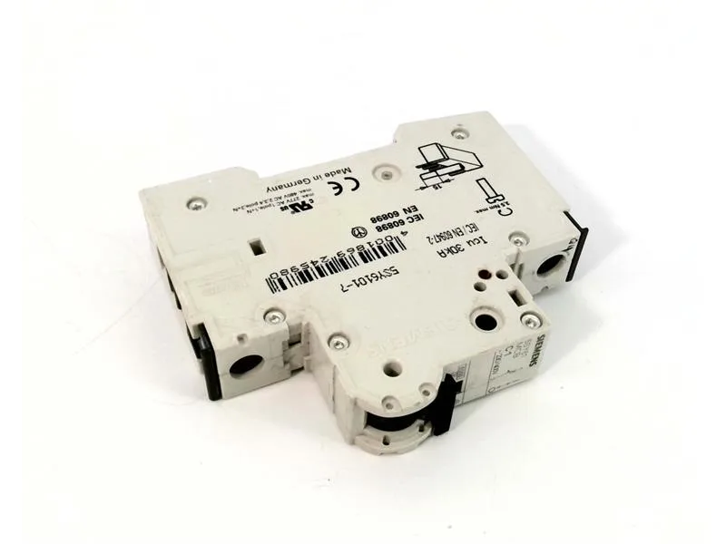 Siemens 5SY6101-7 — 1-Pole MCB (DIN Rail) (image 4)